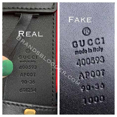 gucci belt serial number check